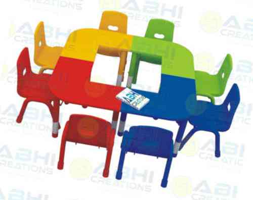 Preschool Square Group Table