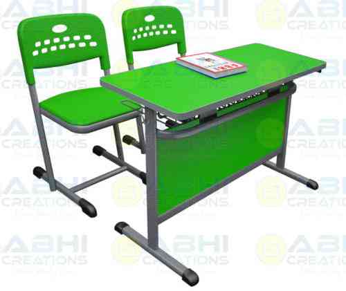 Senior School Double Desk with Chairs
