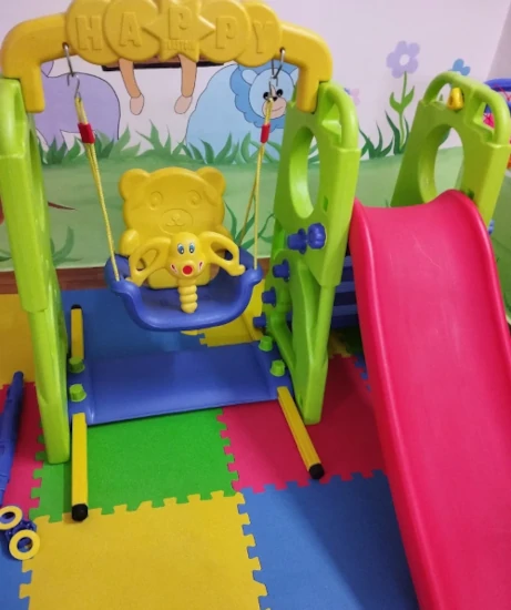 Indoor Playground Slide and Swing for Kids