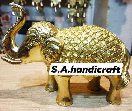 Handcrafted Brass Elephant