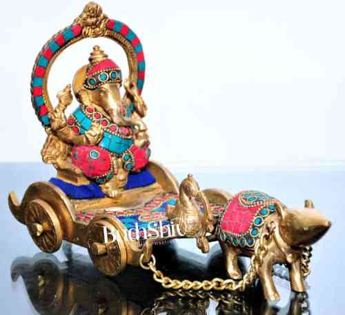 Ganesha on Mooshak Rath