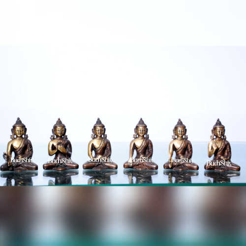 Brass Buddha miniature Statue