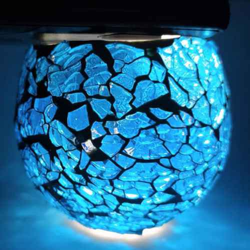 Glass Mosaic Handicrafts Lamp