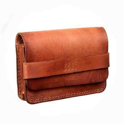 Mens Brown Cards Pouch
