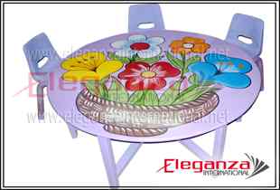 Flower Theme Group Furniture