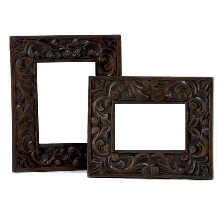Wooden Single Photo Frame Set of Two
