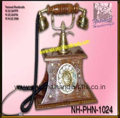 Wooden Antique Phone