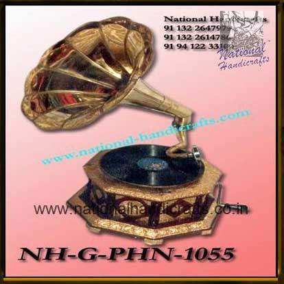 Wooden Antique Gramophone