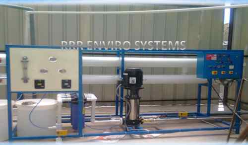 Industrial process reverse osmosis plant