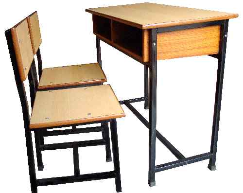 Student Classroom Desk - Metal