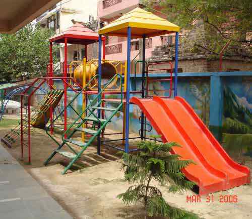 Children Park Slides