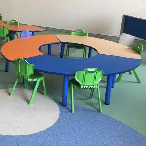 Kindergarten Detachable Round Table and Chairs