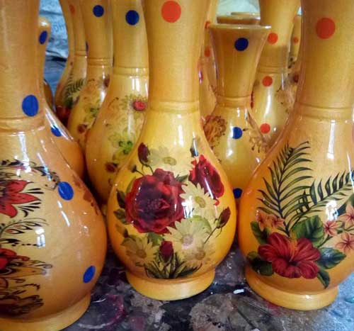 Colorful Flower Pots