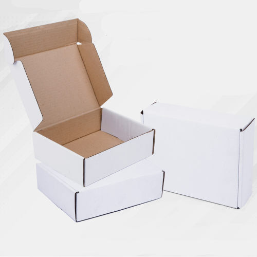 White Duplex Corrugated Box