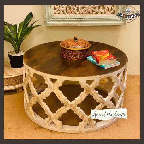 Wooden Handicrafts Ashar Jali Coffee Table