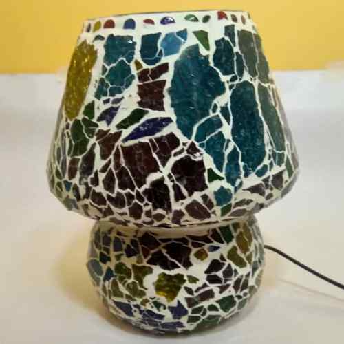 Glass Mosaic Table Lamps