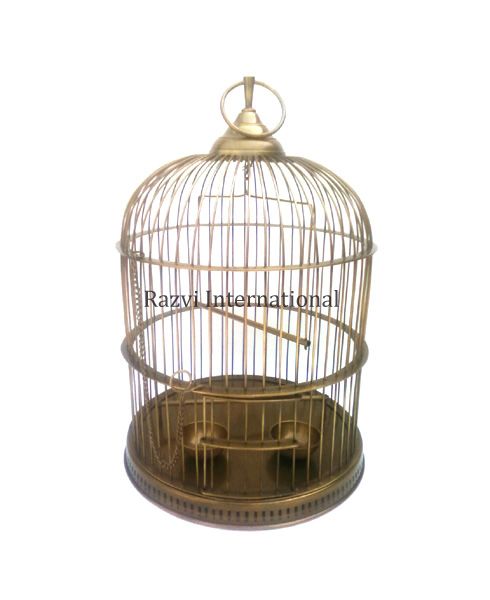 Antique Brass Bird Cage - Manufacturers, Exporters, Wholesale