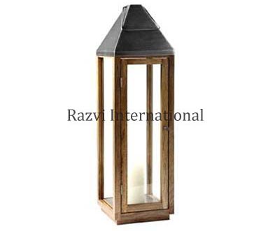 Wooden Candle Lantern