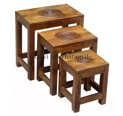 Wooden Tables Set