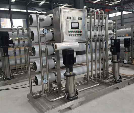 Water and sewage treatment plant