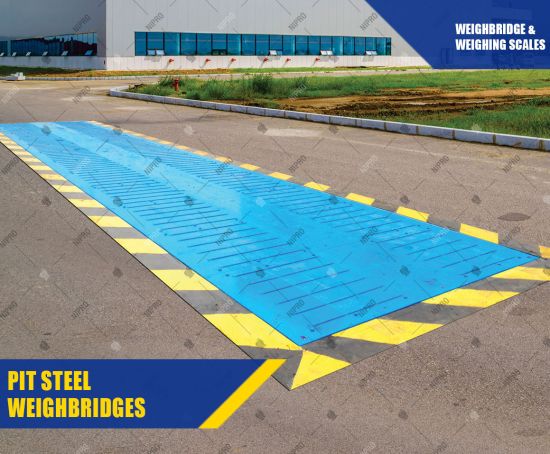 Electronic Pit Type Steel Weighbridge