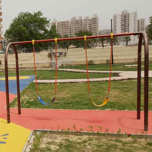 Kidzlet Kids Playground Double Swing