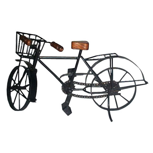 Decorative Antique Wrought Iron Cycle