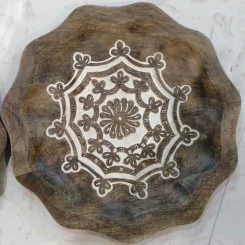 Wooden Handicrafts Carving Plate