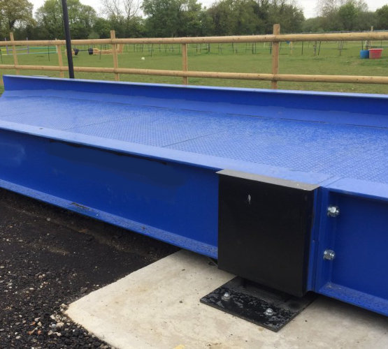 Electronic Weighbridge With Steel Platform