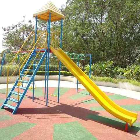 L Shape Playground Slide