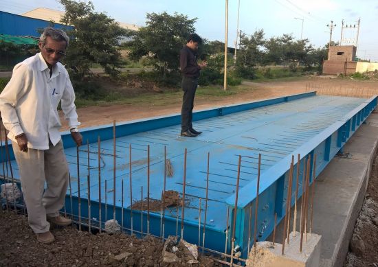 Electronic Weighbridge Setup