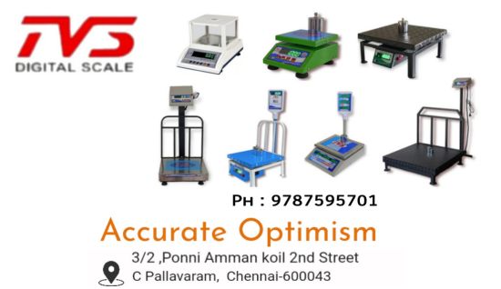 Best Weighing Scale Supplier In Chennai