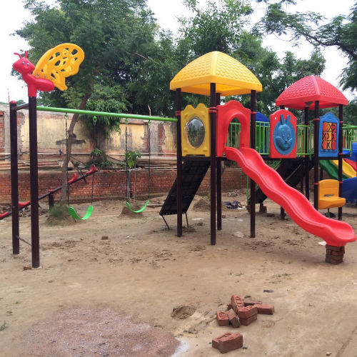 Playground Slide and Swing Play Station