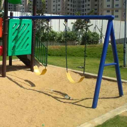 Playground A Shape Double Swing