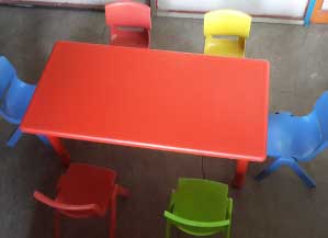 Nursery School Table and Chair