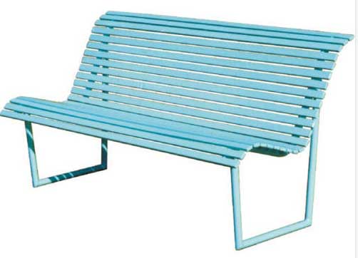 Steel Garden Bench