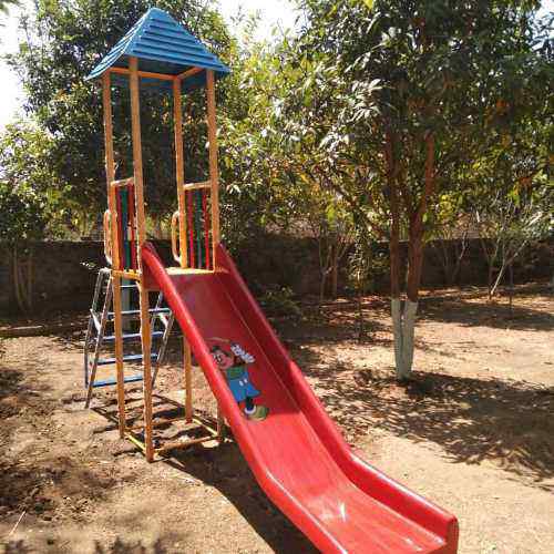 Single Playground Slide
