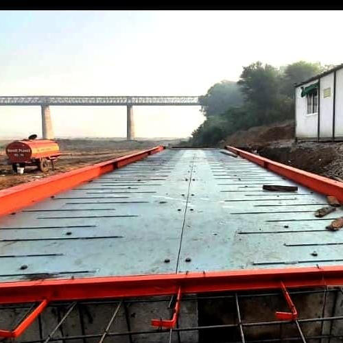 Electronic Steel Mobile Weighbridge upto 100 Ton