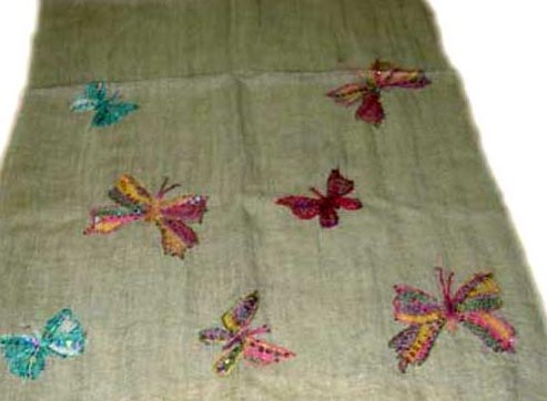 Embroidered Scarves for Women