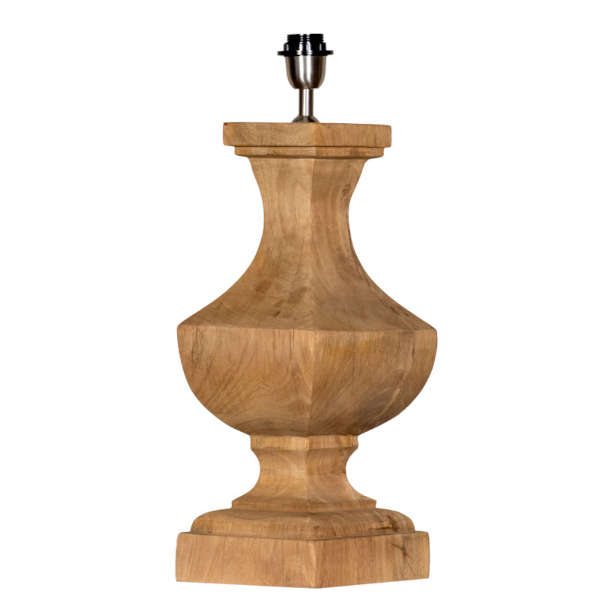 Natural Wood Table Lamp