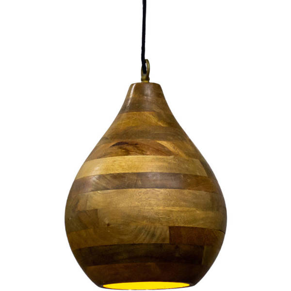 Wooden Pendant Hanging Light