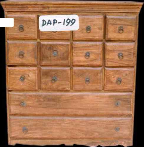 Wooden Handicrafts Antique Cabinet