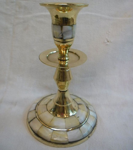 Brass Single Candle Stand
