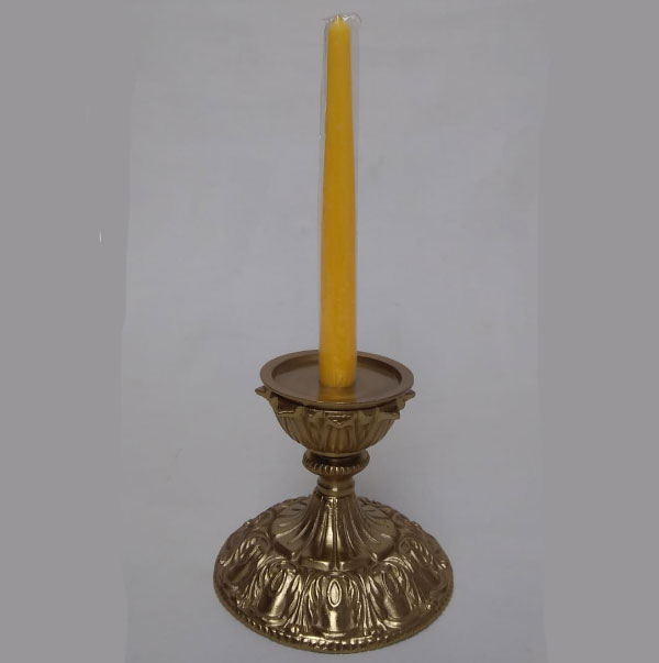 Single Brass Candle Stand