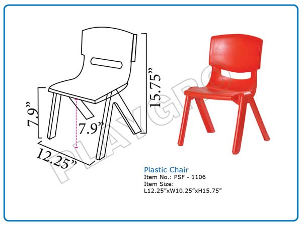 Plastic Chair for Play School