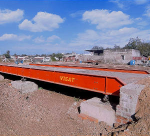 100 Ton Fully Electronic Pitless Weighbridge