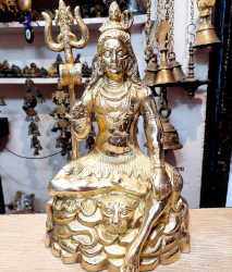 Brass Shiva Idol