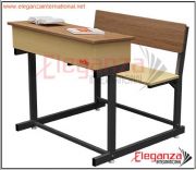 Wooden Dual Desk