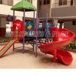 SNC Outdoor Multi User Playground Slide System
