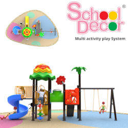 School Decor Multi Slide Play Station